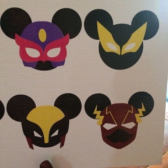 Mickey Mouse heads as various super hero’s - Picture 6 of 7